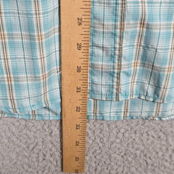 Duluth Trading Co Mens Shirt Medium Lot Of 2 Tartan Plaid Lightweight Vented - Picture 12 of 16